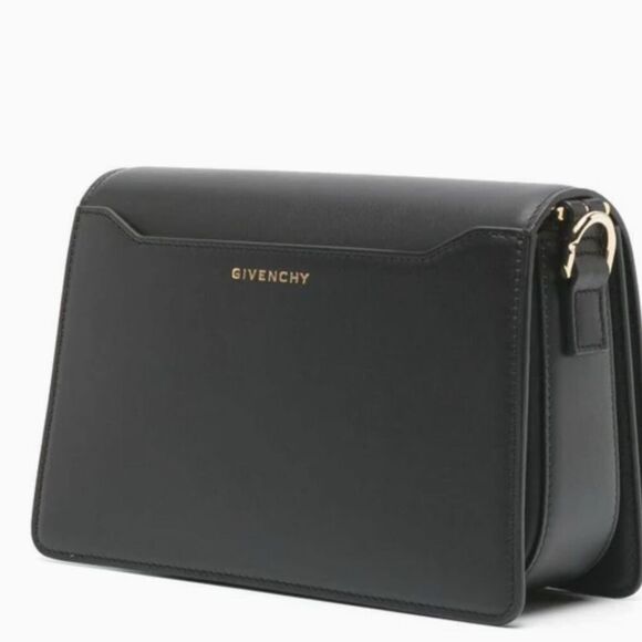 Givenchy 4G Medium Black Leather Crossbody Bag Women's Luxury - Picture 5 of 8